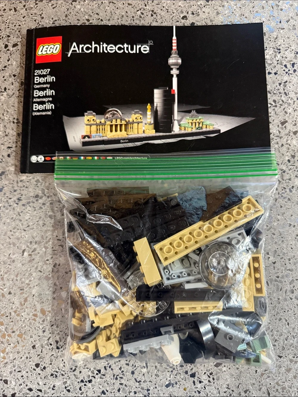 Lego Berlin Skyline Set 21027. Complete set with manual. No box